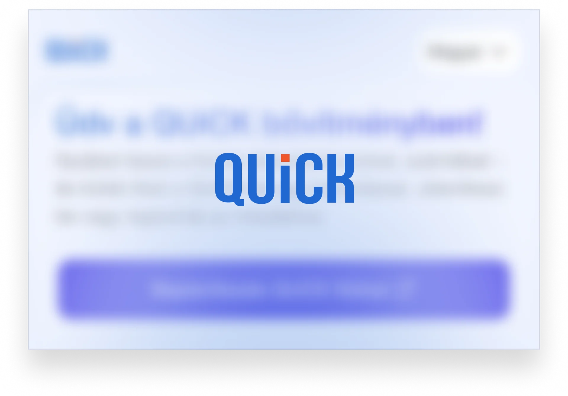 QUiCK Chrome bővítmény