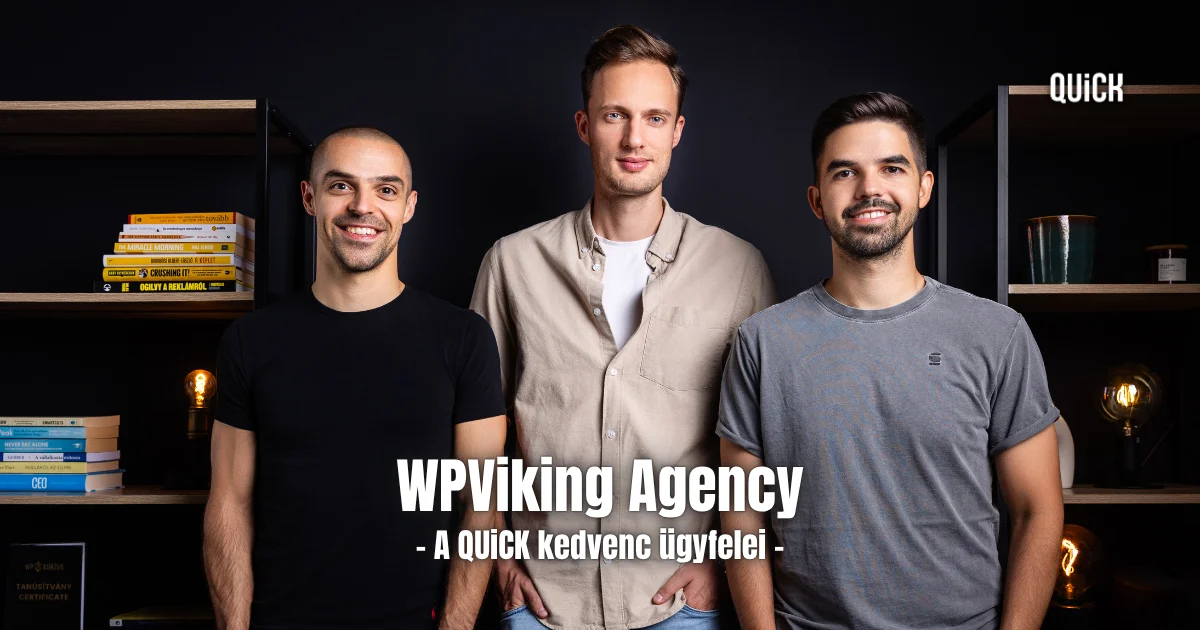 WPViking Agency A QUiCK kedvenc ügyfelei felirat