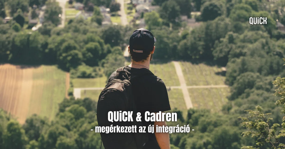 QUiCK Cadren integráció felirat