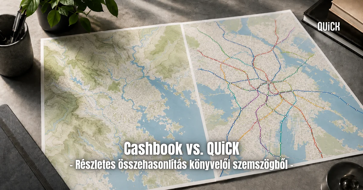 Könyvelő vagyok, Cashbookot használok. Érdemes lehet QUiCK-re váltanom?