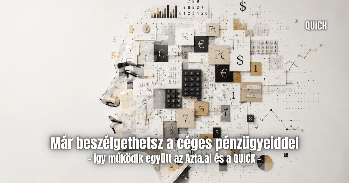 már beszélgethetsz a céges pénzügyeiddel így működik együtt az azta.ai és a quick felirat pénzügyi nyilvántartó költség bevétel excel