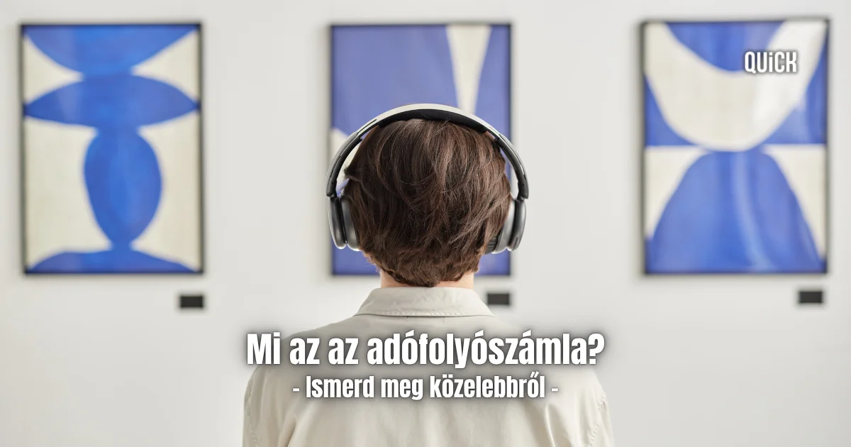 mi az az adószámla adófolyószámla felirat quick