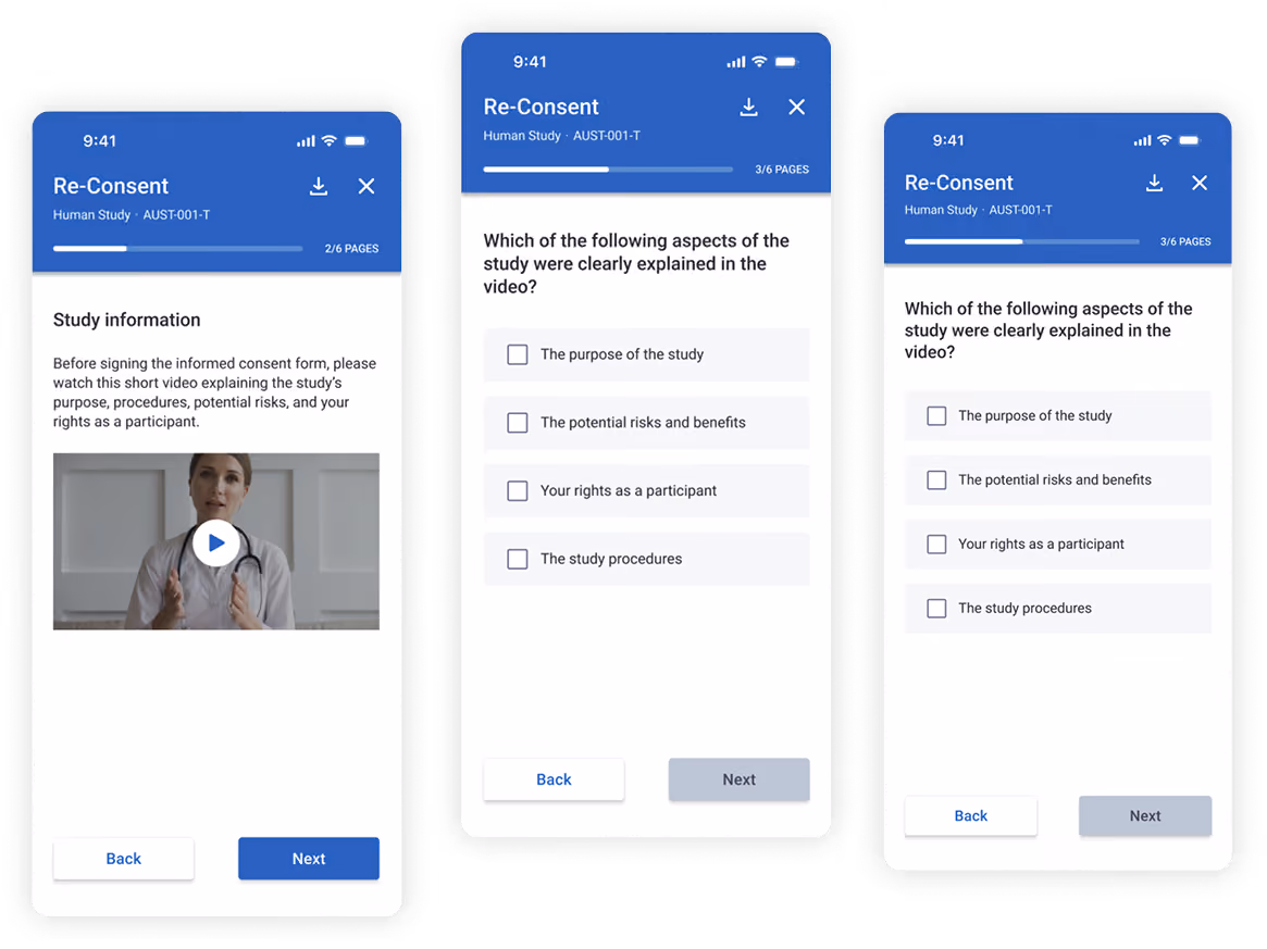 Guided digital sign-off