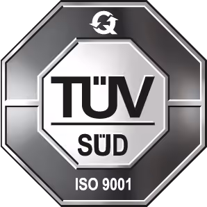 TÜV SÜD certification, ISO 9001