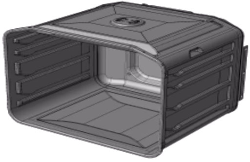 Oven door frame