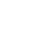 White megaphone icon with sound lines on a transparent background.