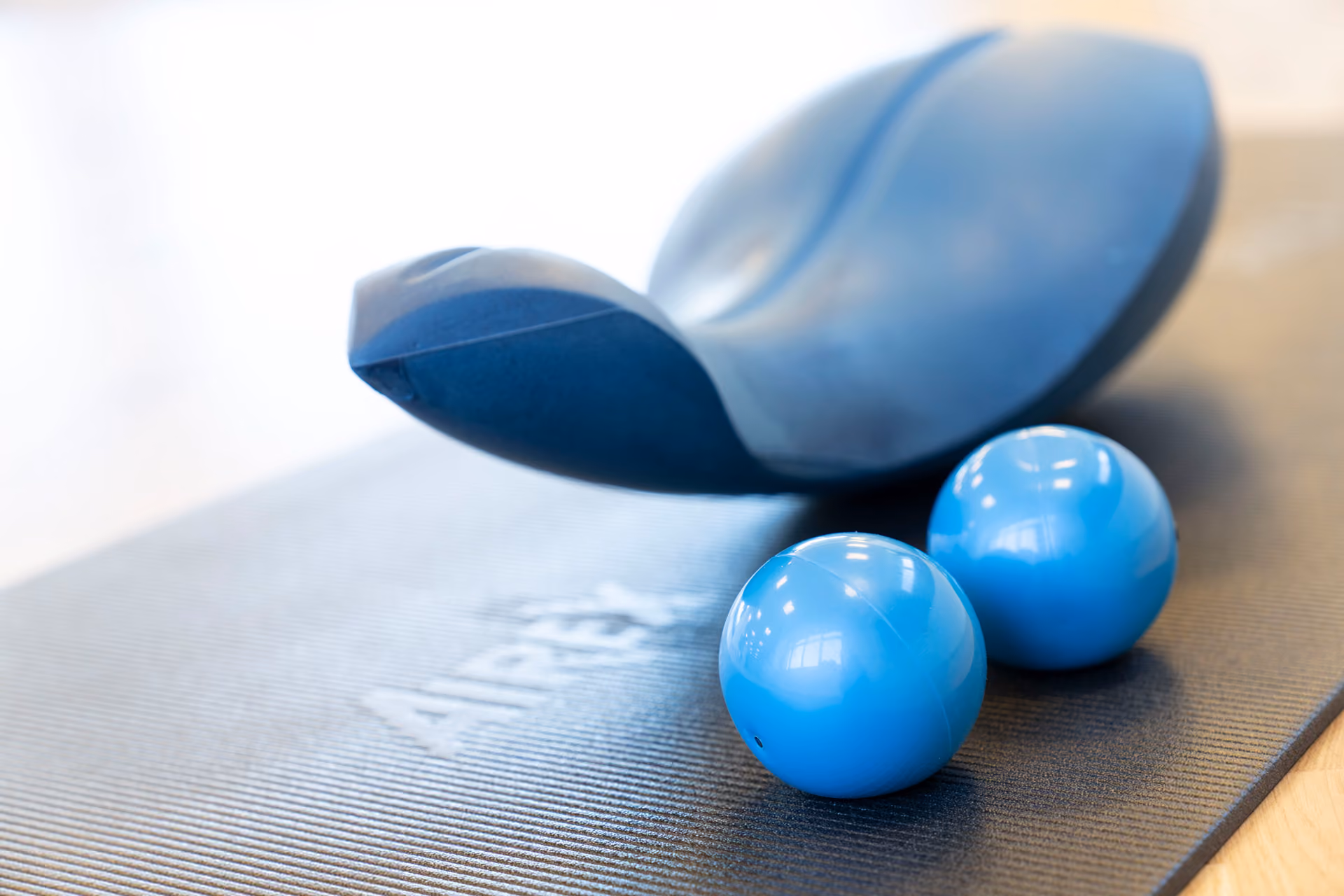 Detailaufnahme Trainingsutensilien