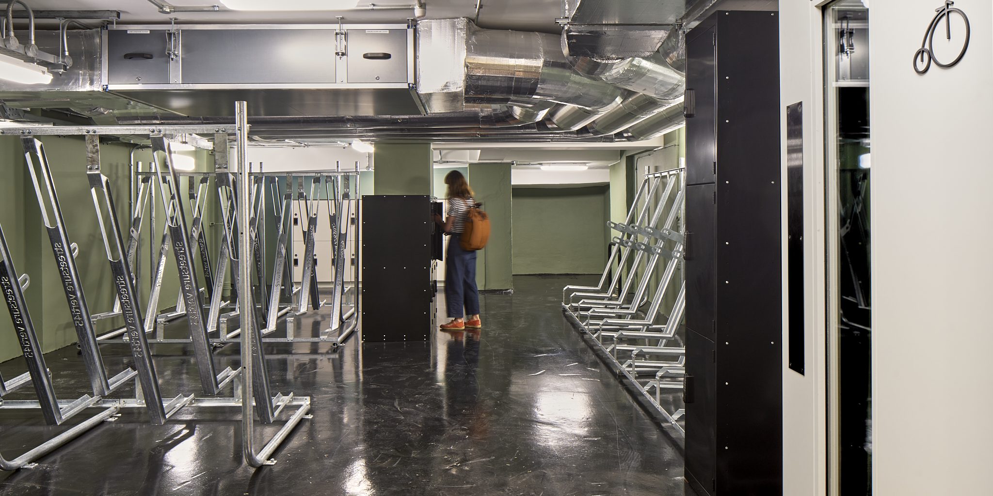 The Waterman interior