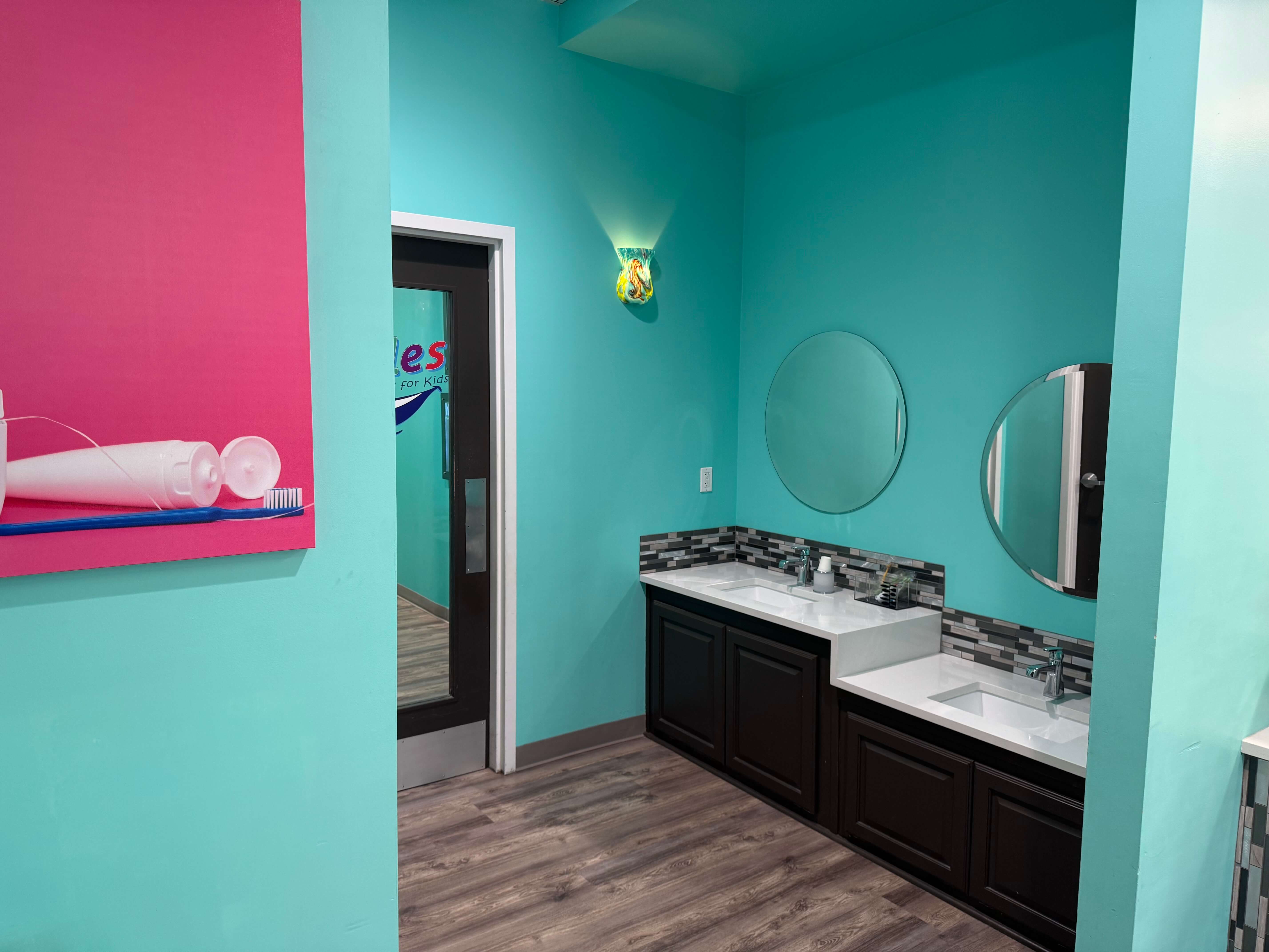 photo of the restrooms