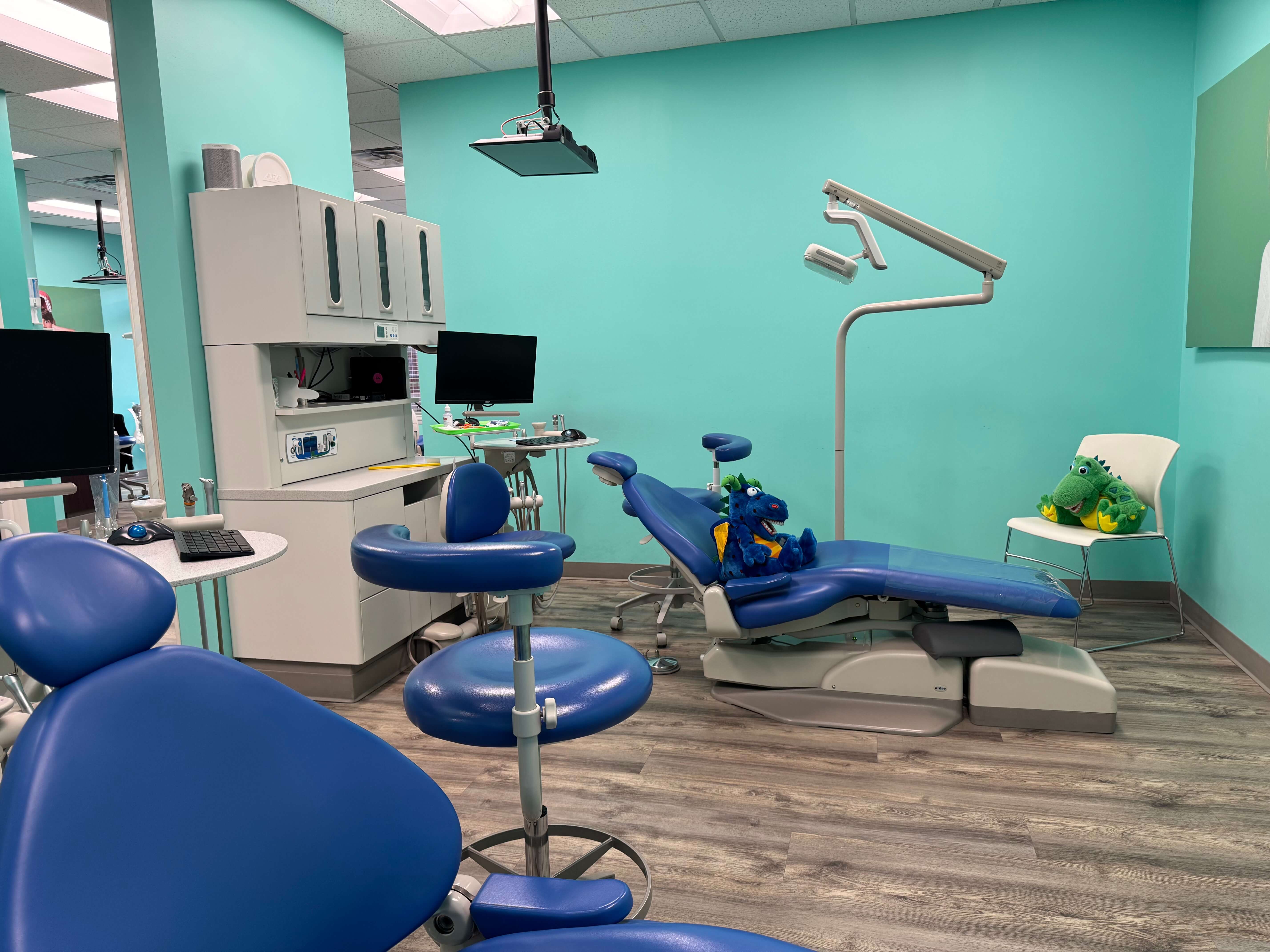 photo of the patients chairs