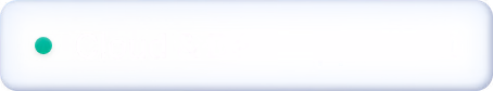 Blue glowing button with a green dot and blurry white text on a gradient background.