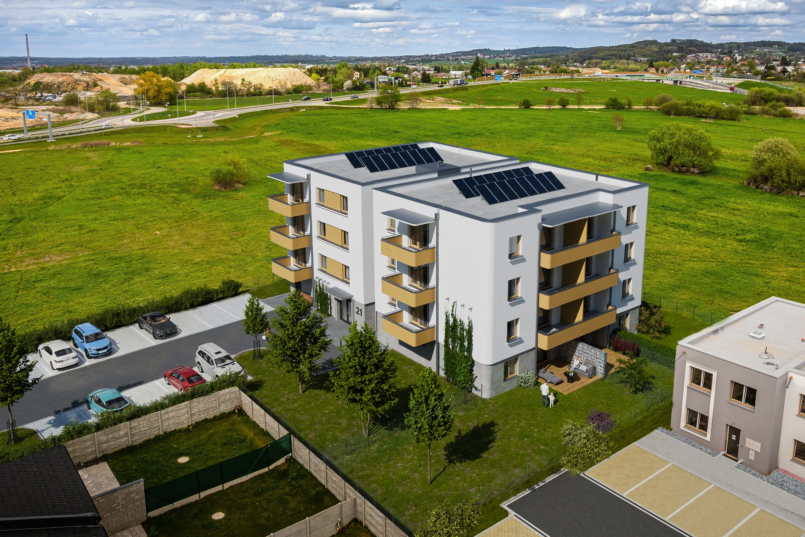 BD Šroubárenská – původní vizualizace 2
