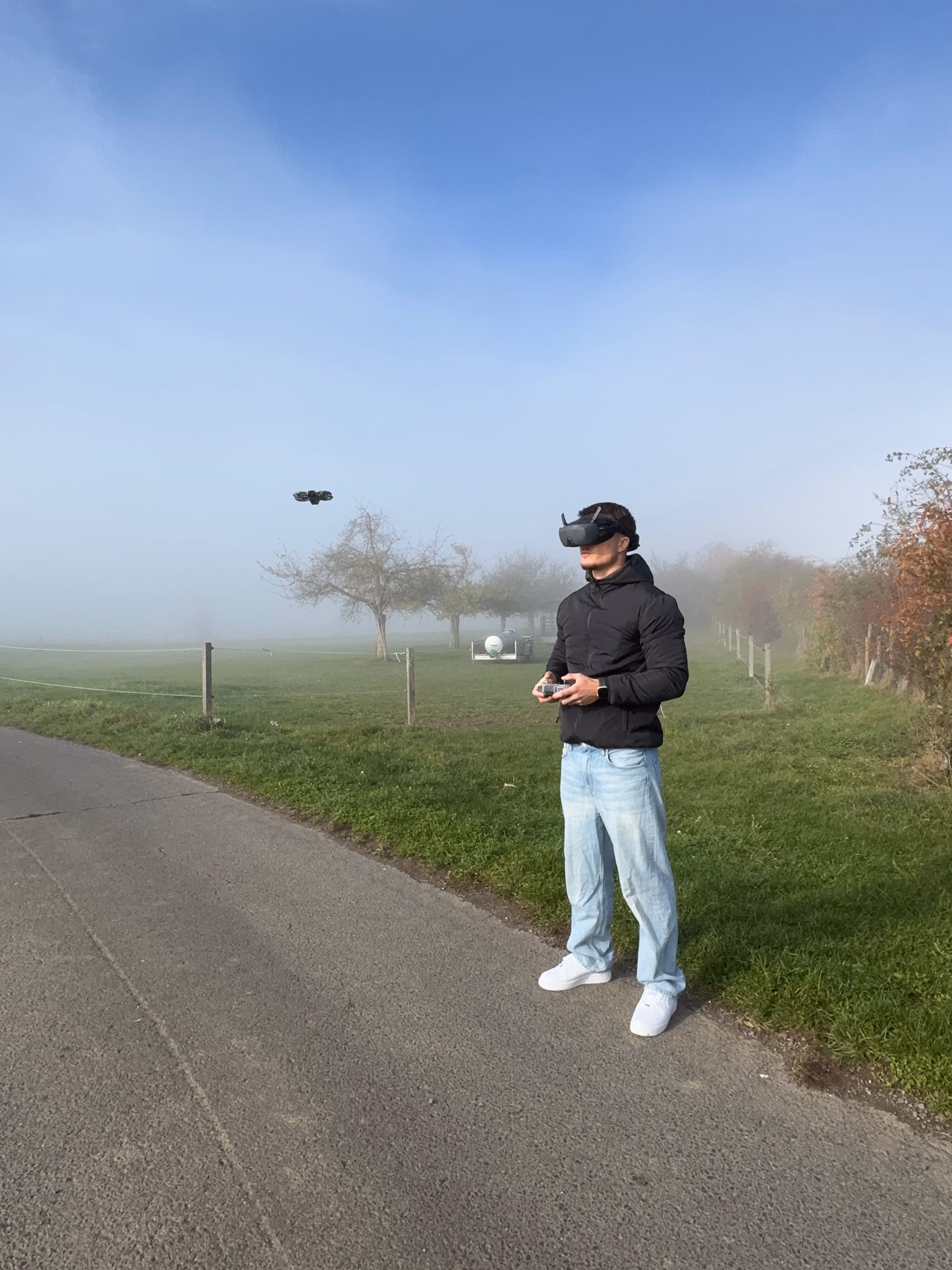 Bild von Luca Matthey dem Inhaber von Matthey Digital bei der Arbeit