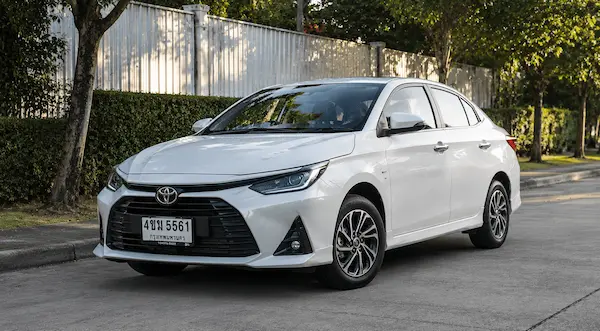 Toyota Ativ - car rental in Phuket
