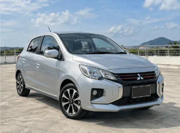 Mitsubishi Mirage - car rental in Pattaya