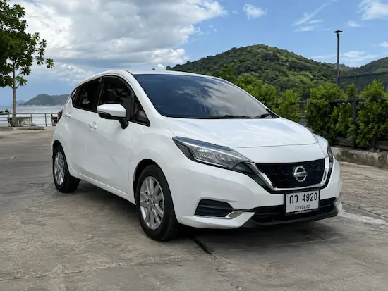 Nissan Note - car rental in Pattaya