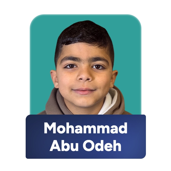 Child evacuated from Gaza through the FAJR MedEvac program