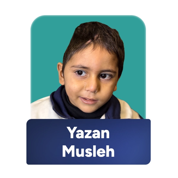 Child evacuated from Gaza through the FAJR MedEvac program