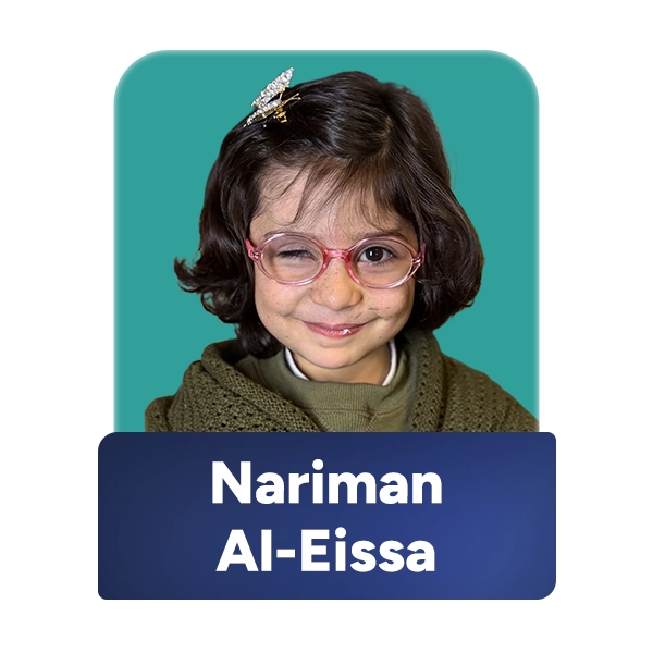 Child evacuated from Gaza through the FAJR MedEvac program