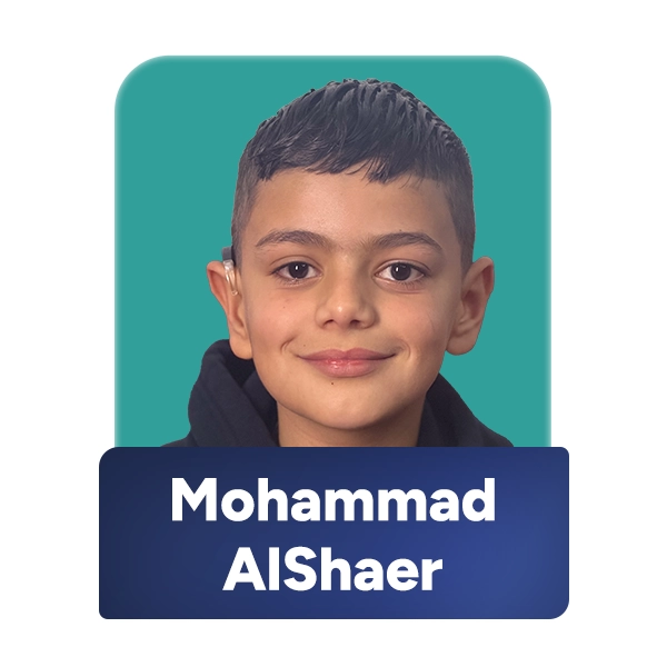 Child evacuated from Gaza through the FAJR MedEvac program