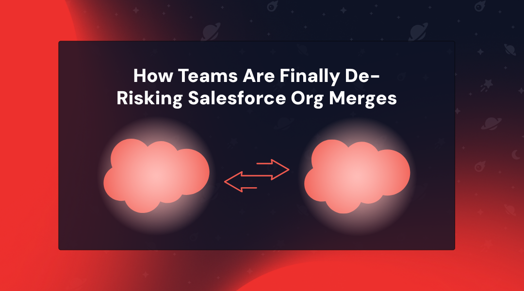 Salesforce org merges have failed for years. Learn what’s changed with AI and how teams can finally plan merges with confidence.
