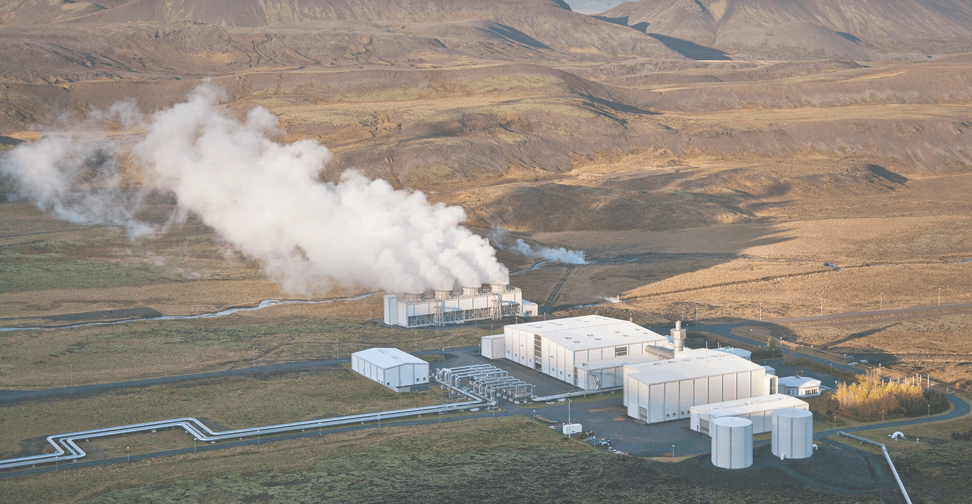 Athena wellhead equipment at the geothermal site