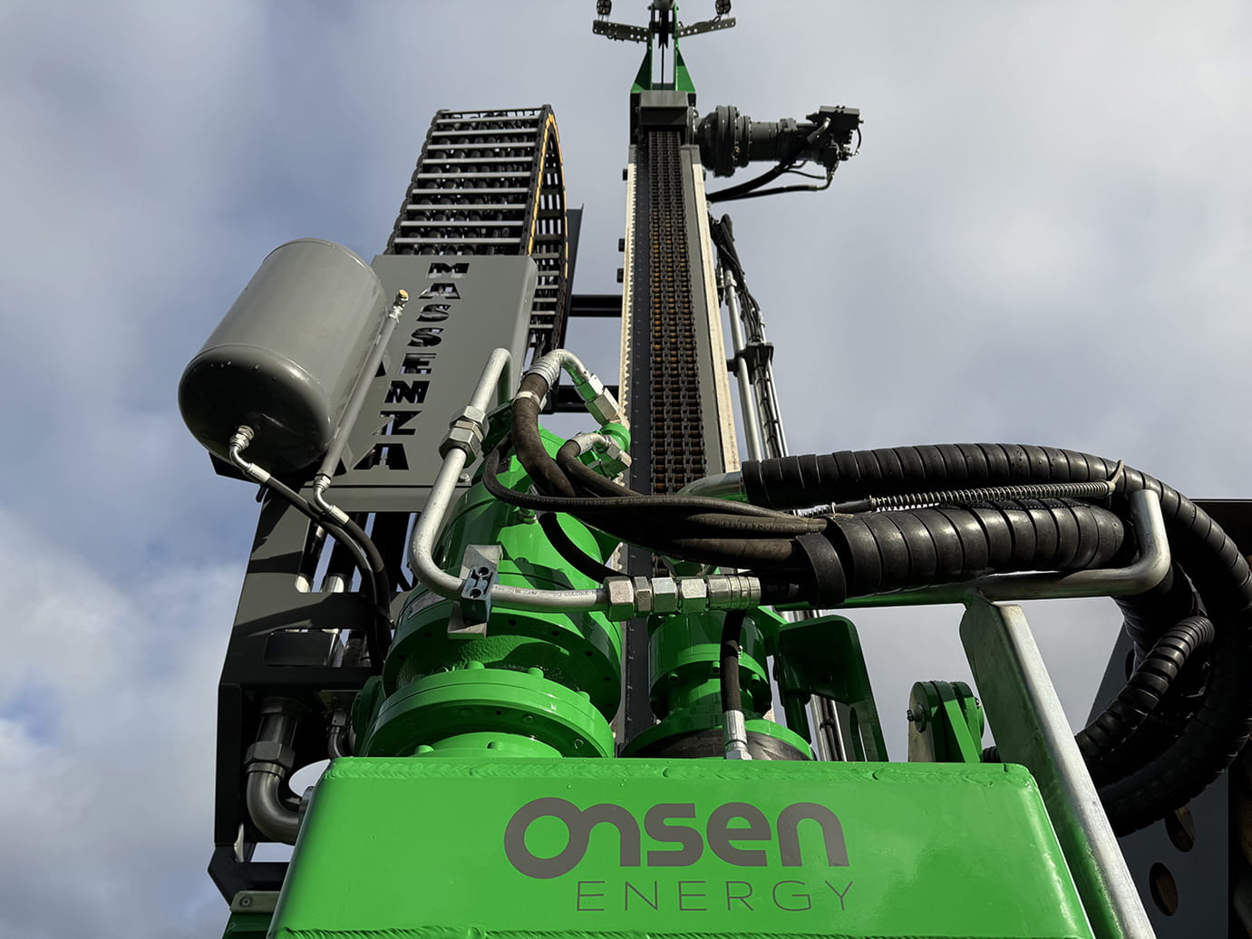Borehole drilling for a care home GSHP system in Bedfordshire.