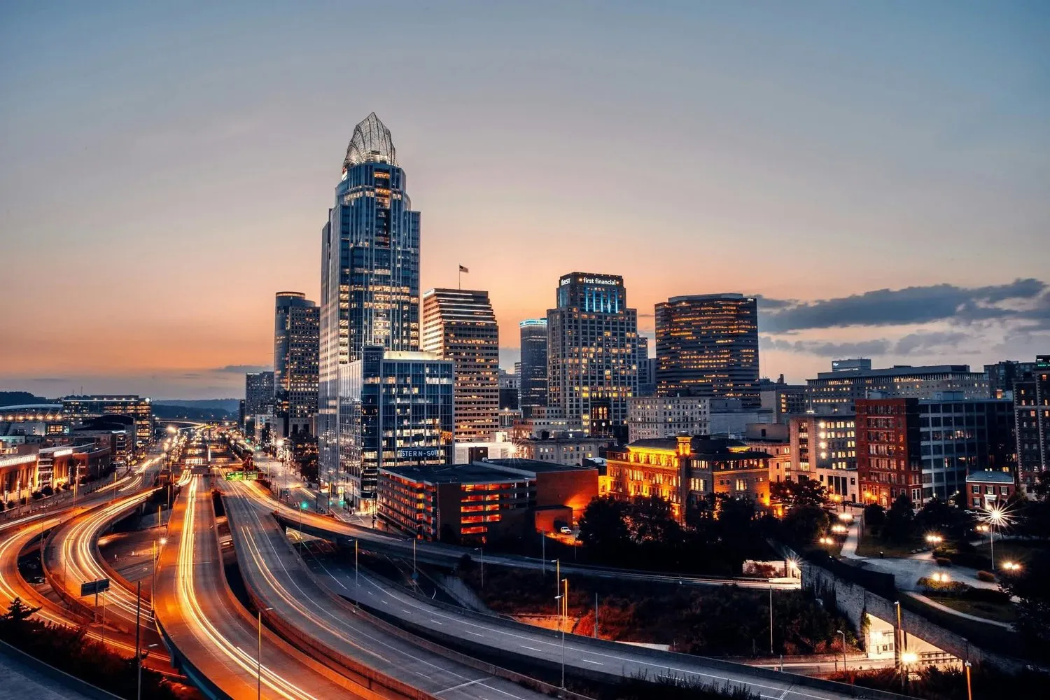 Cincinnati skyline commercial electrical