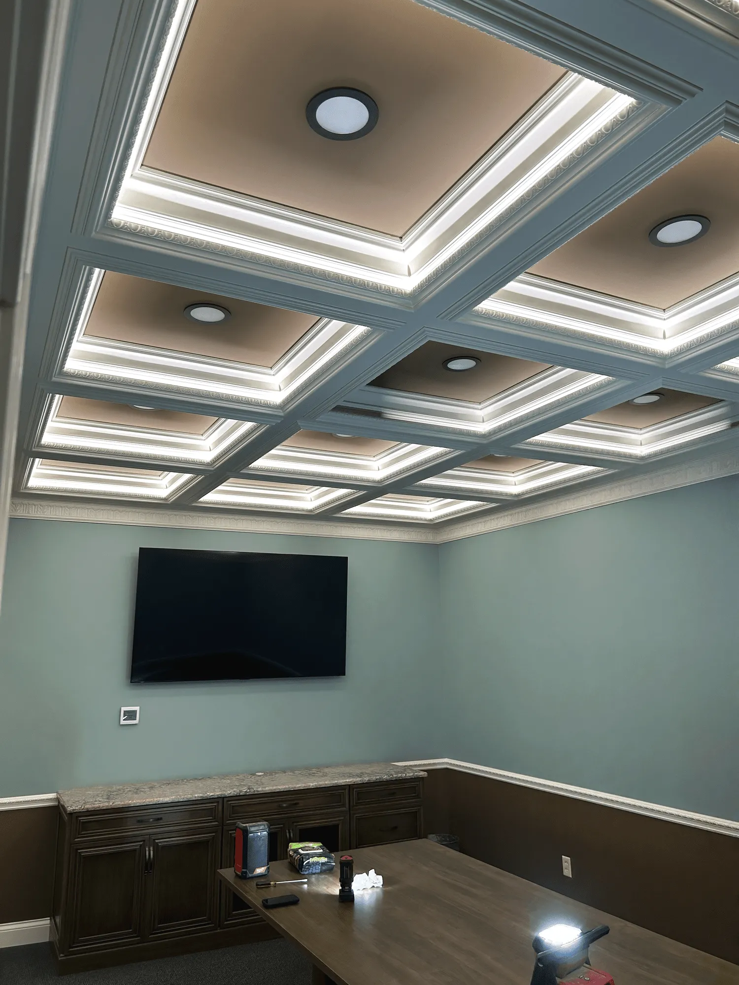 Custom commercial lighting