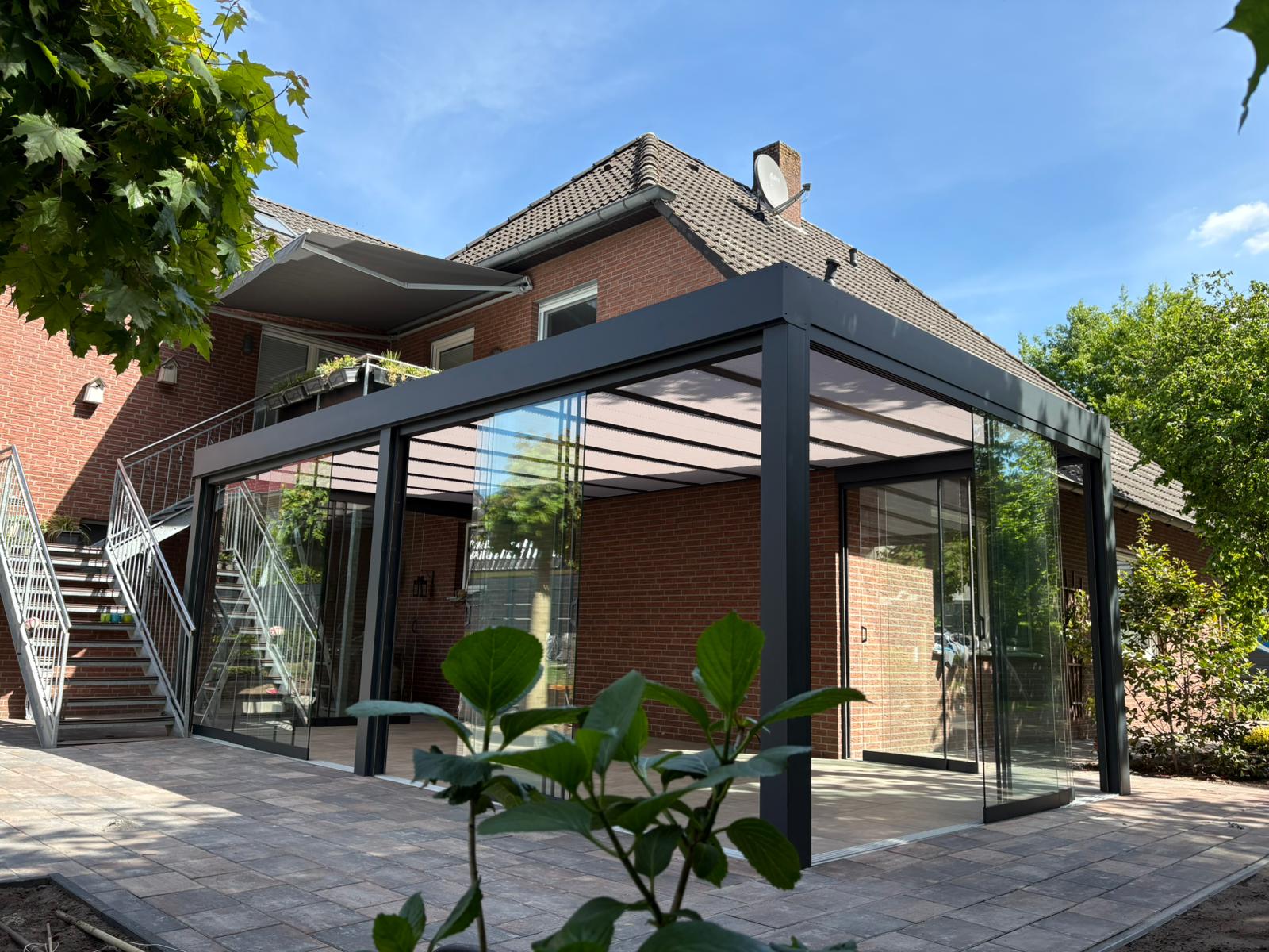 Cube-Wintergarten Boldterrassendach