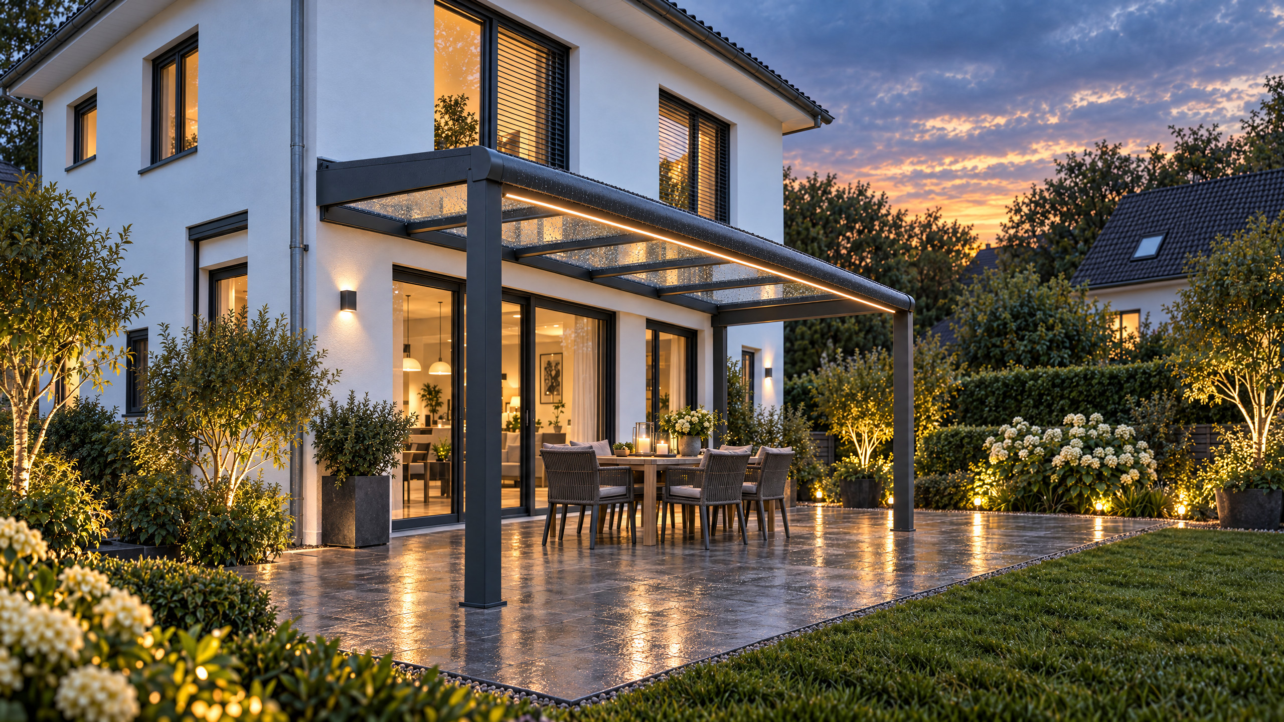 Projekte Terrassenüberdachung von Boldterrassendach