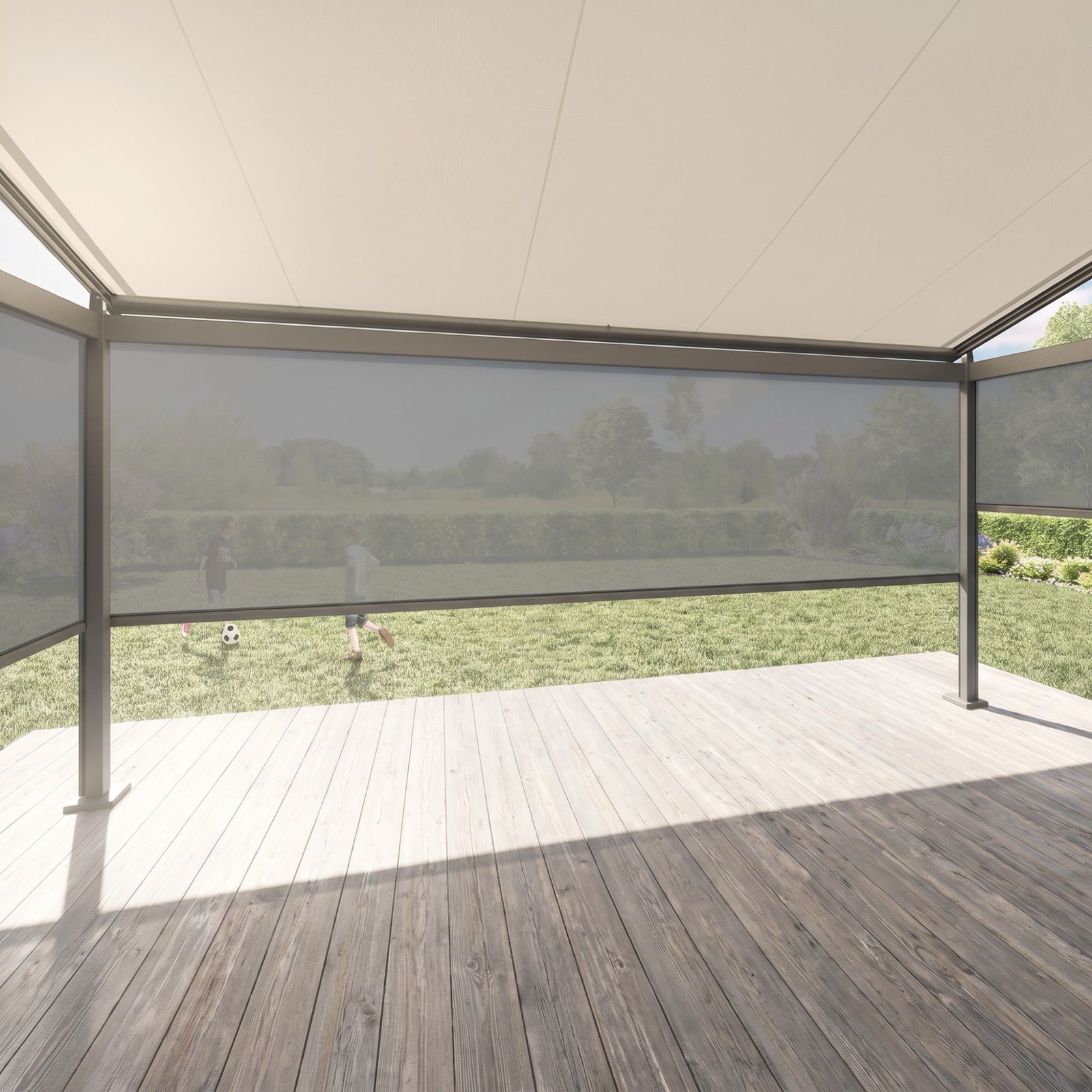 Pergola-Markisen Boldterrassendach