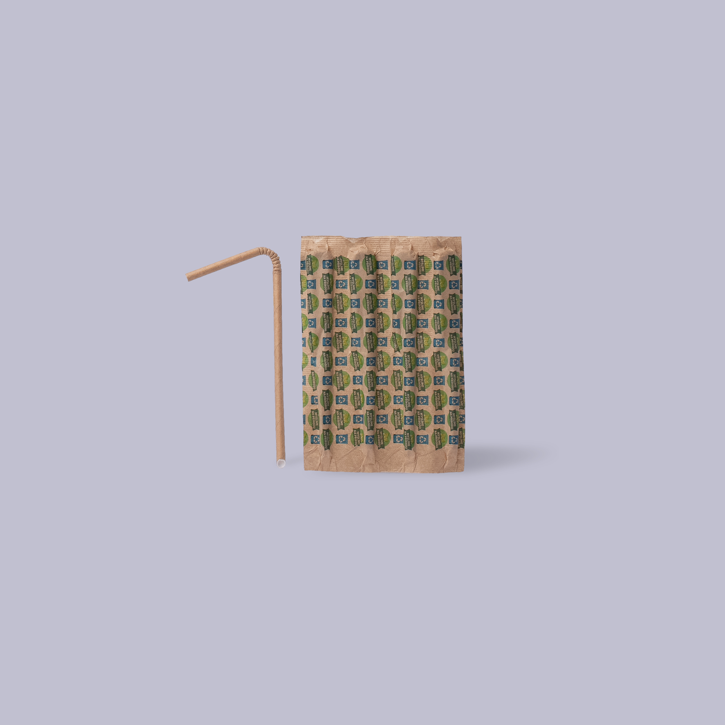 Aseptic U-Shaped Straw