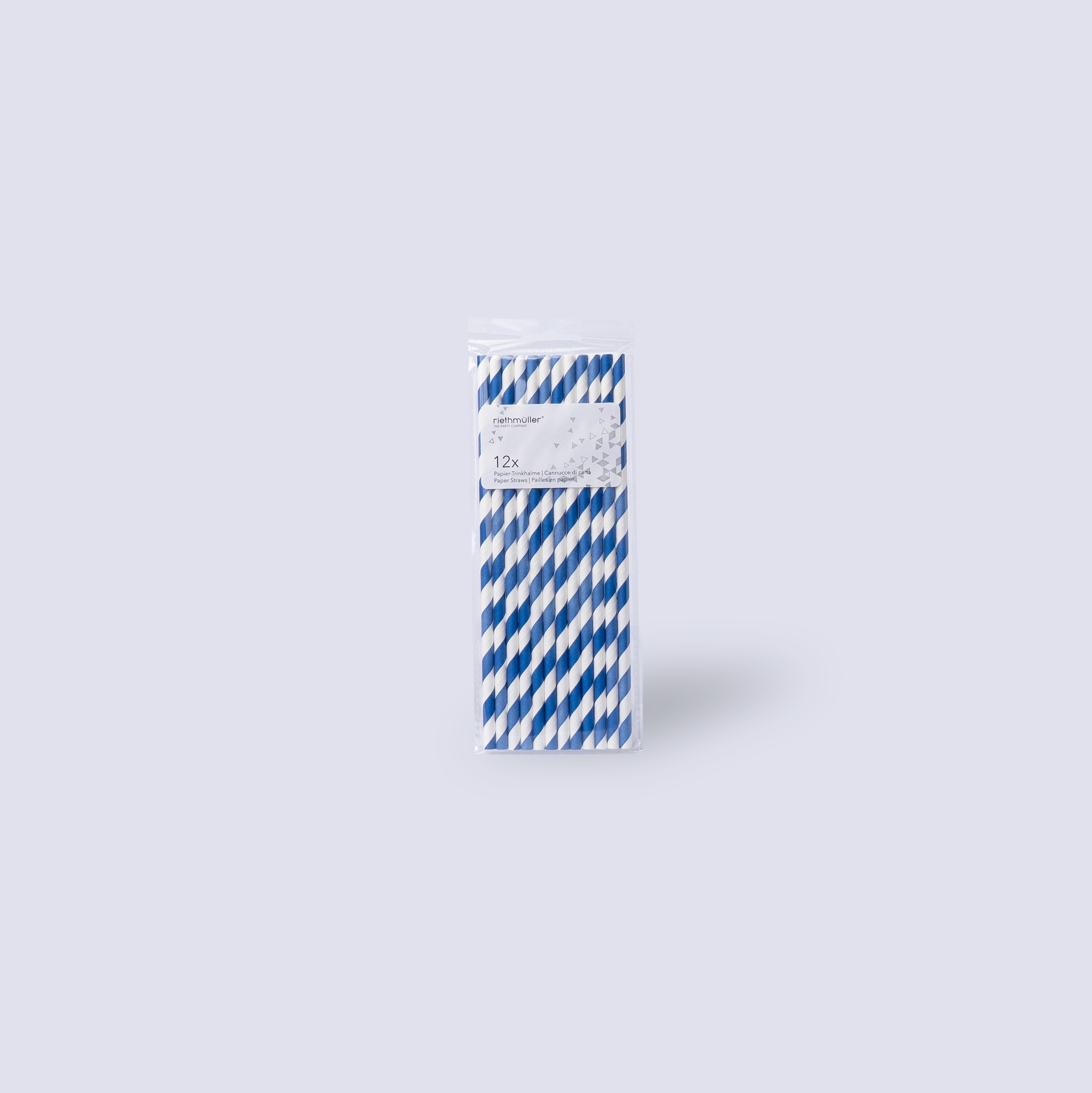BOPP Retail Straw Packs with Euro Lock