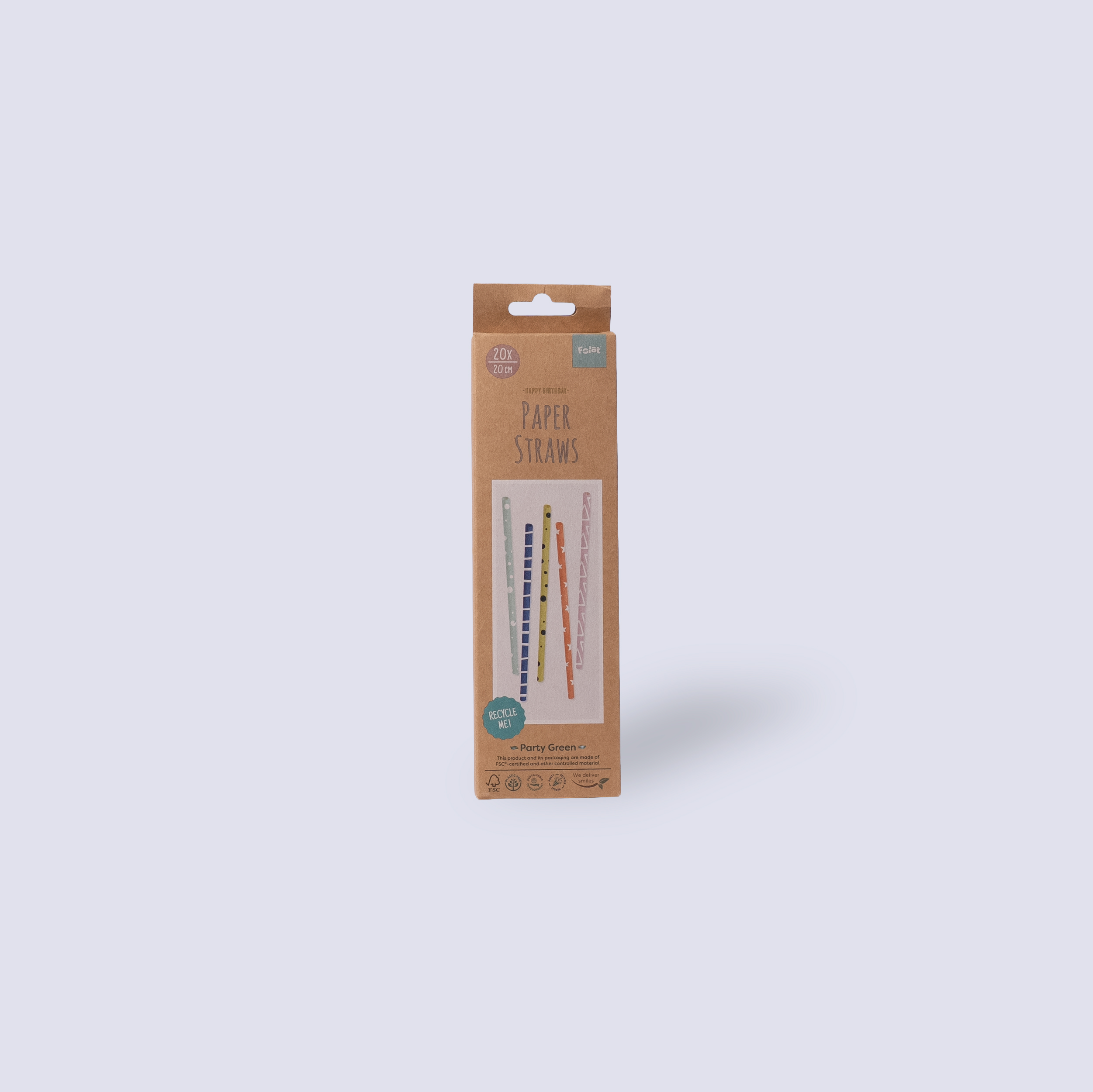 20 pc retail straw pack