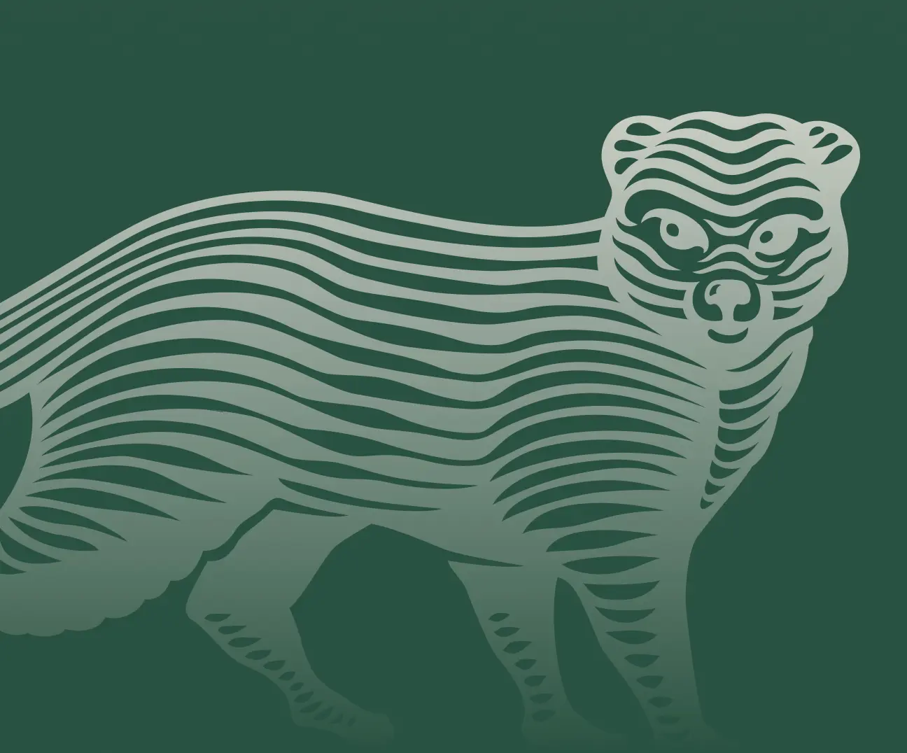 mongoose icon in green