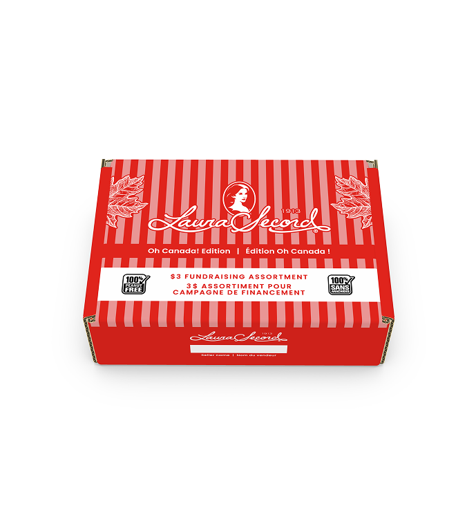 Laura Secord chocolate case.