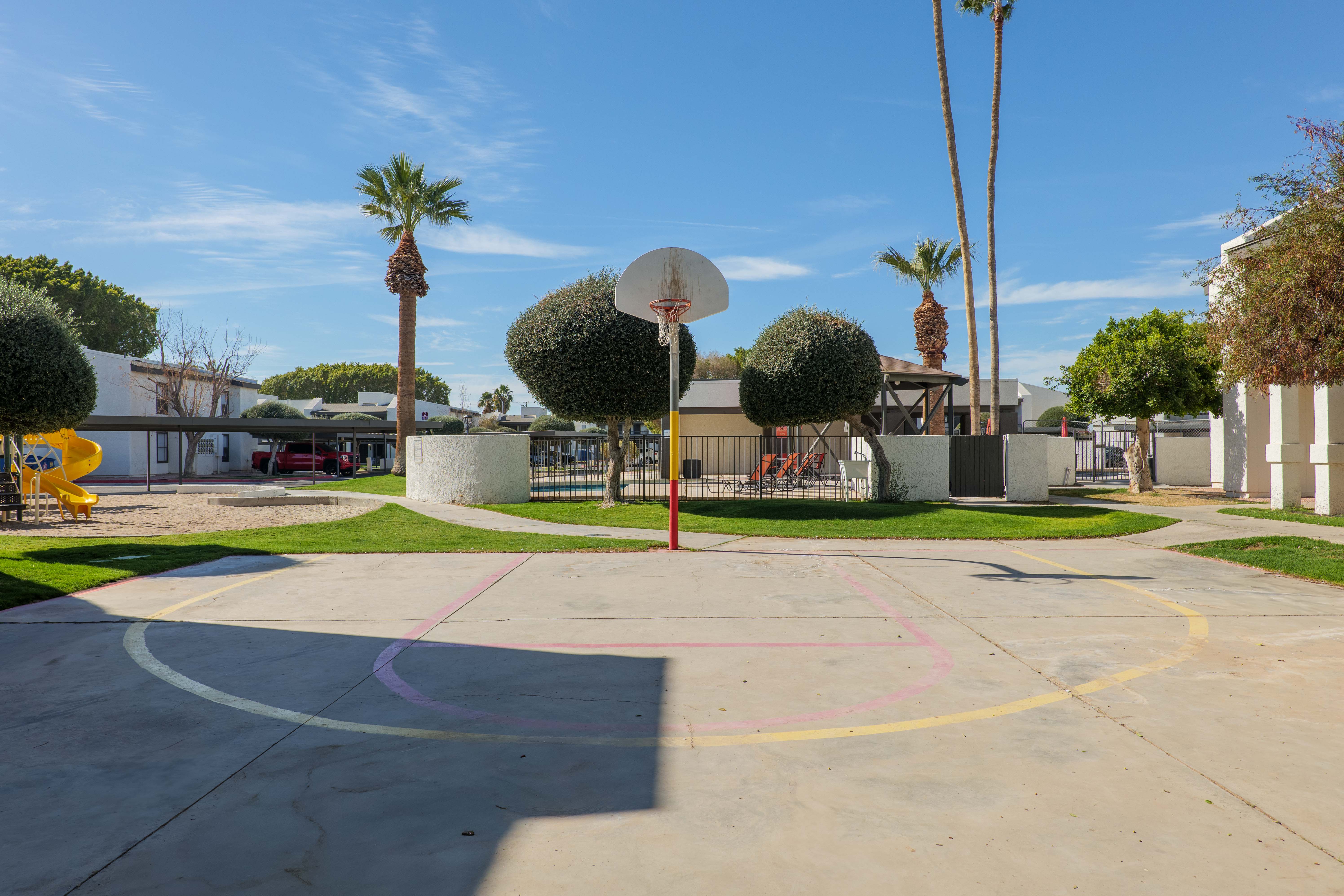 Basketball court