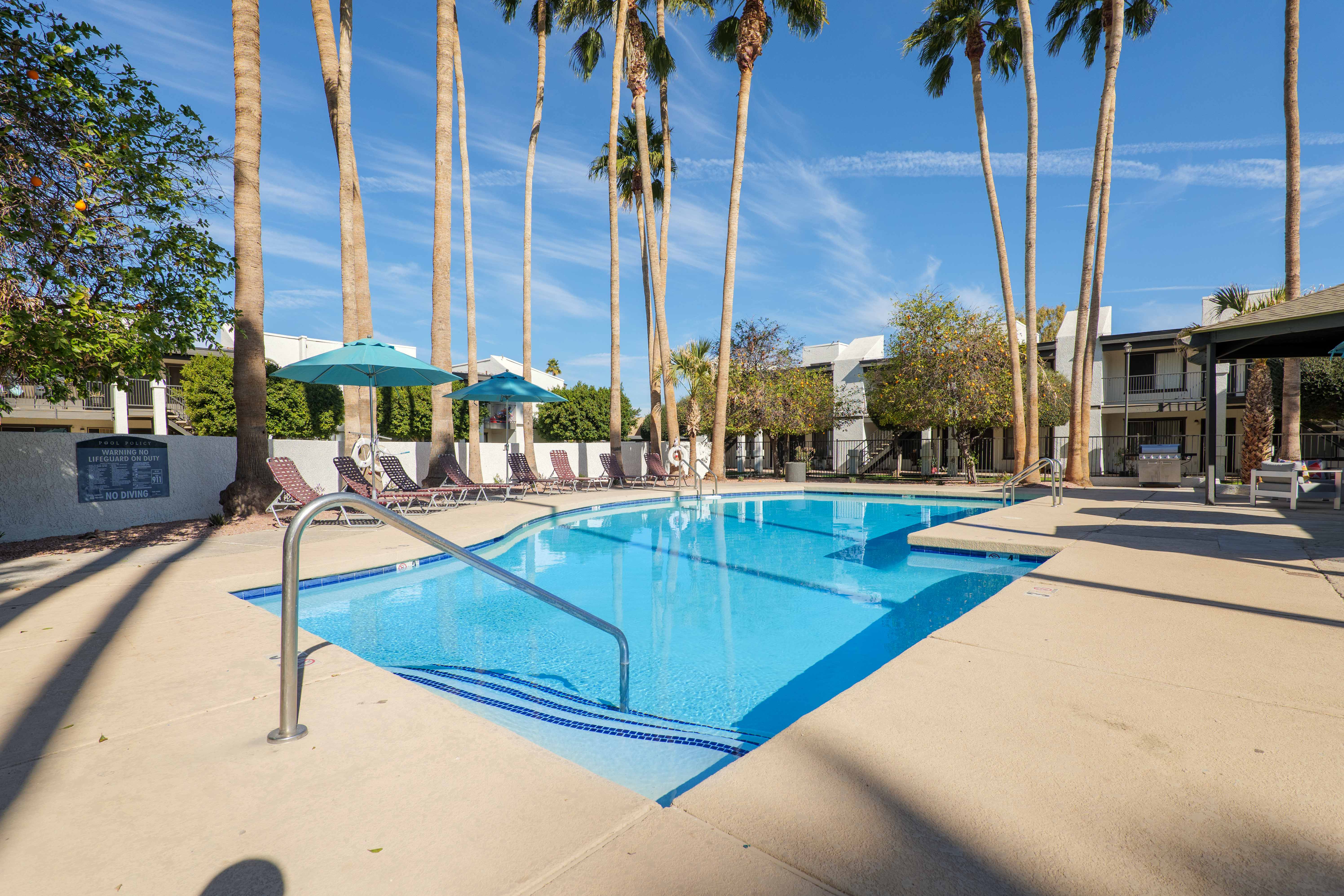 Pool area