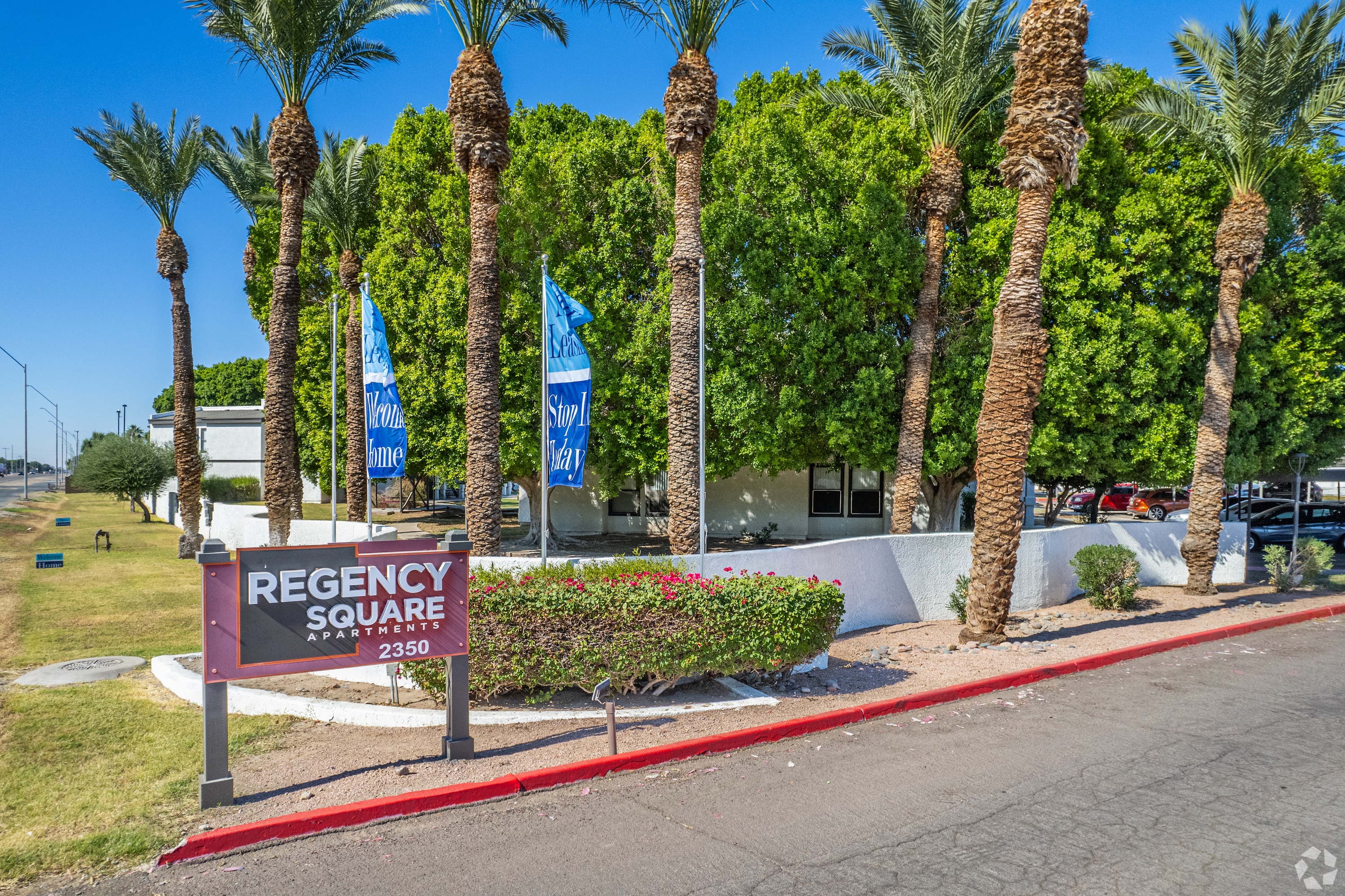 Entrance to property