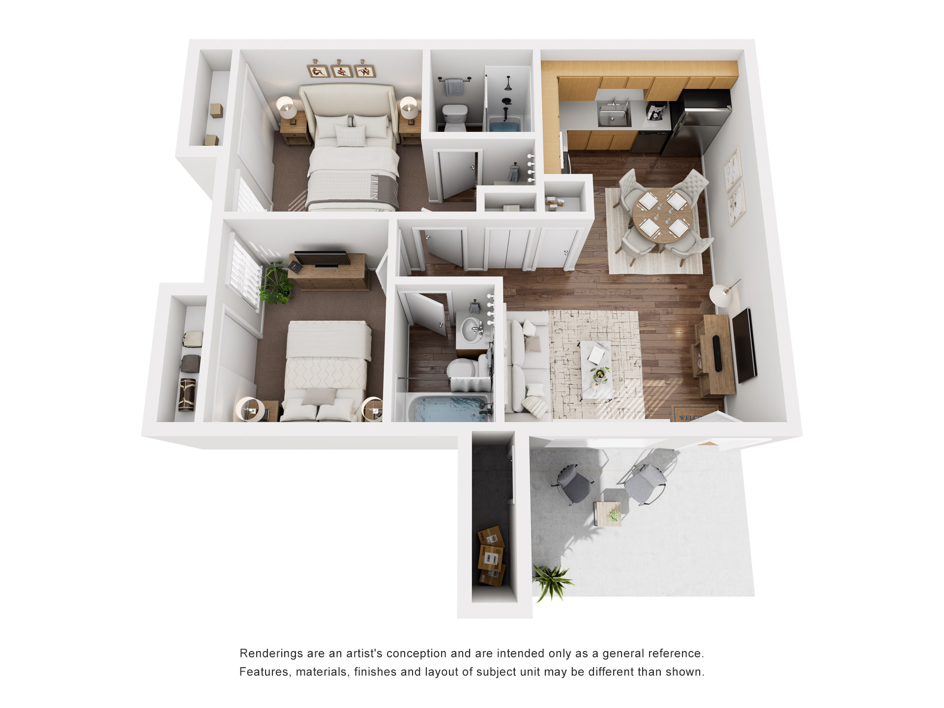 B1 floor plan layout