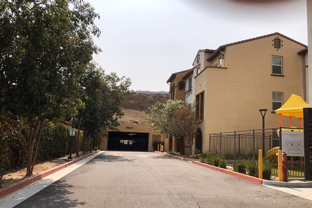 Exterior of property