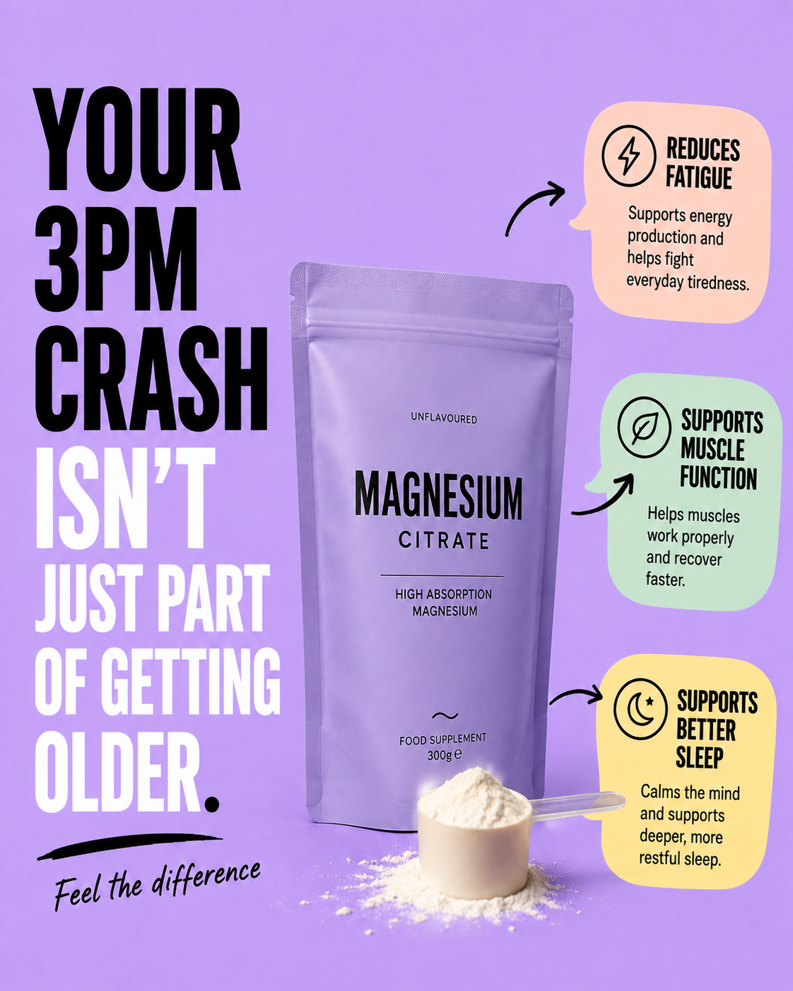 Magnesium Citrate ad creative
