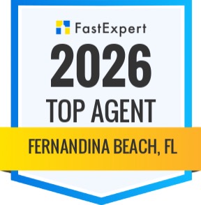 FastExpert 2026 Top Agent award for Fernandina Beach, Florida.