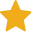Yellow cartoon star with a smiling face and big eyes.