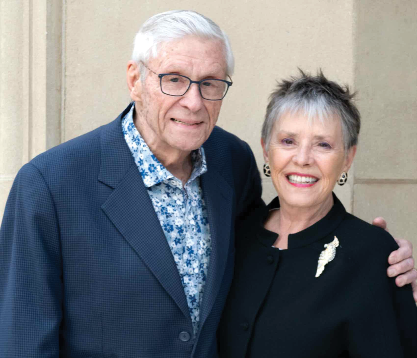 Joe & Mary Kay Henson smiling for a photo