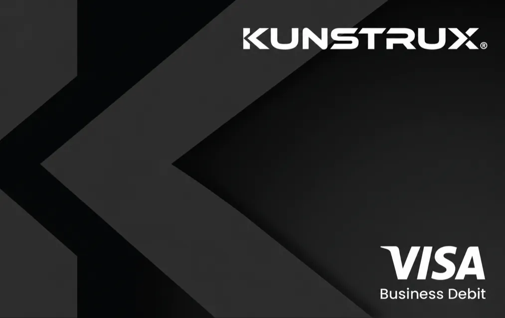 Kunstrux Visa Business Debit Card