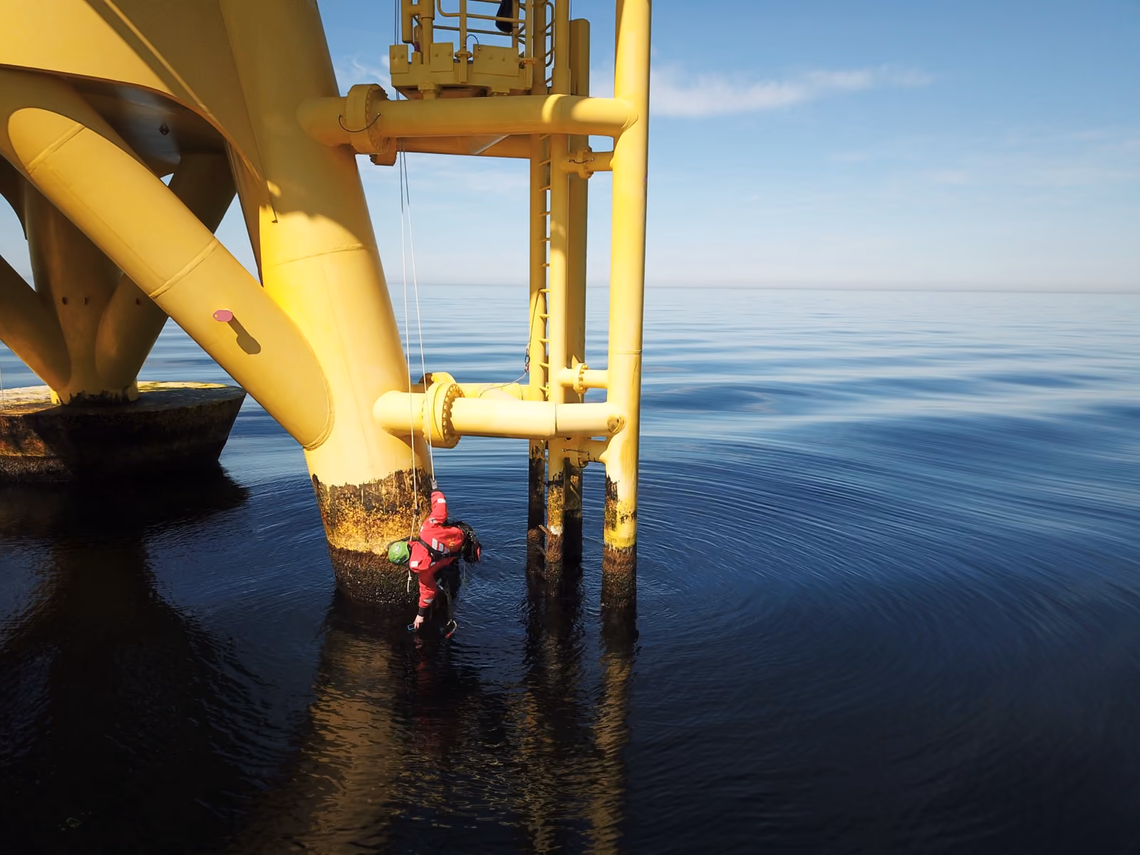 Offshore-Anlage in der Nordsee