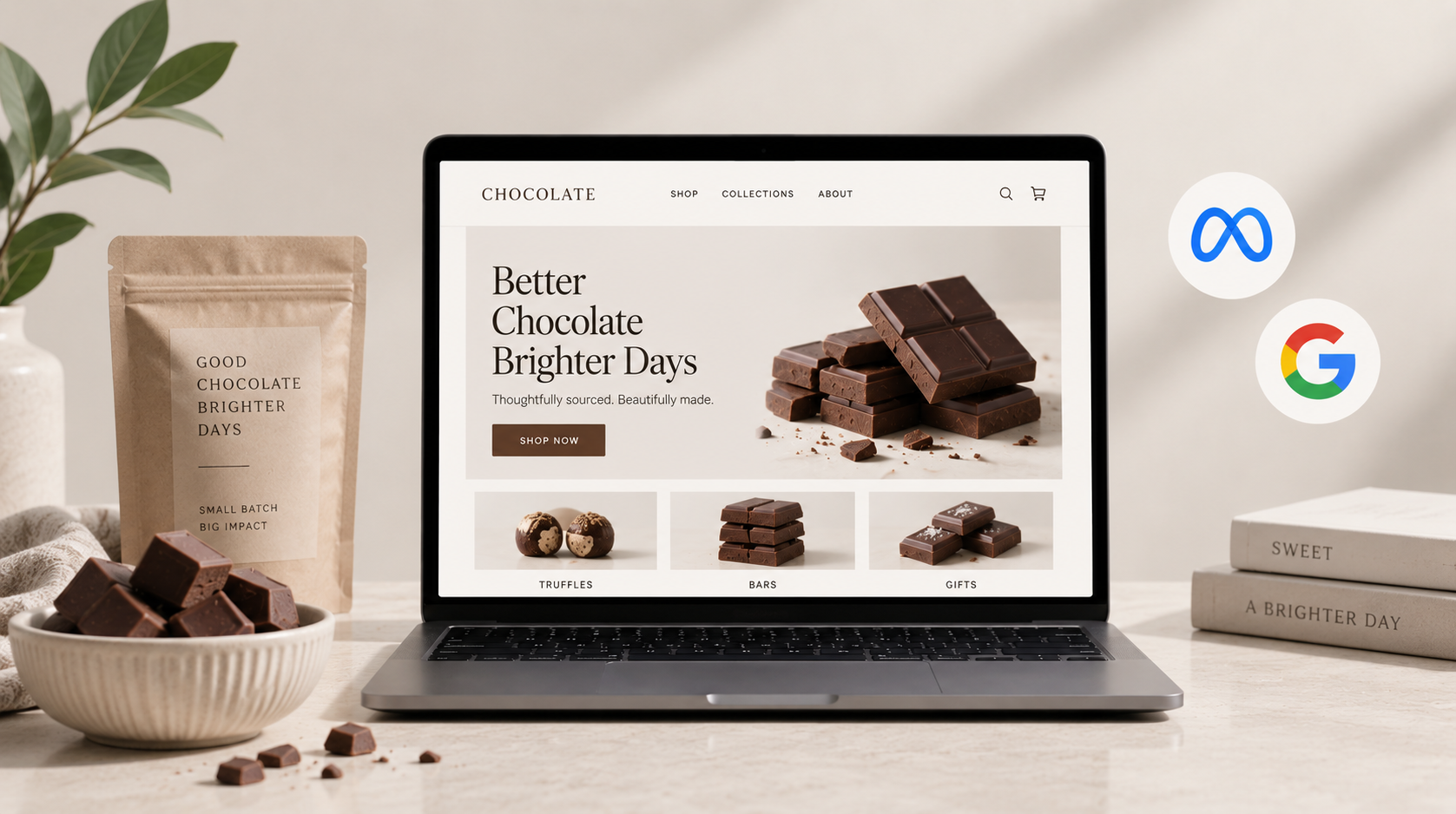 Chocolate Company Case Study | CRO, Paid Media & Google Shopping