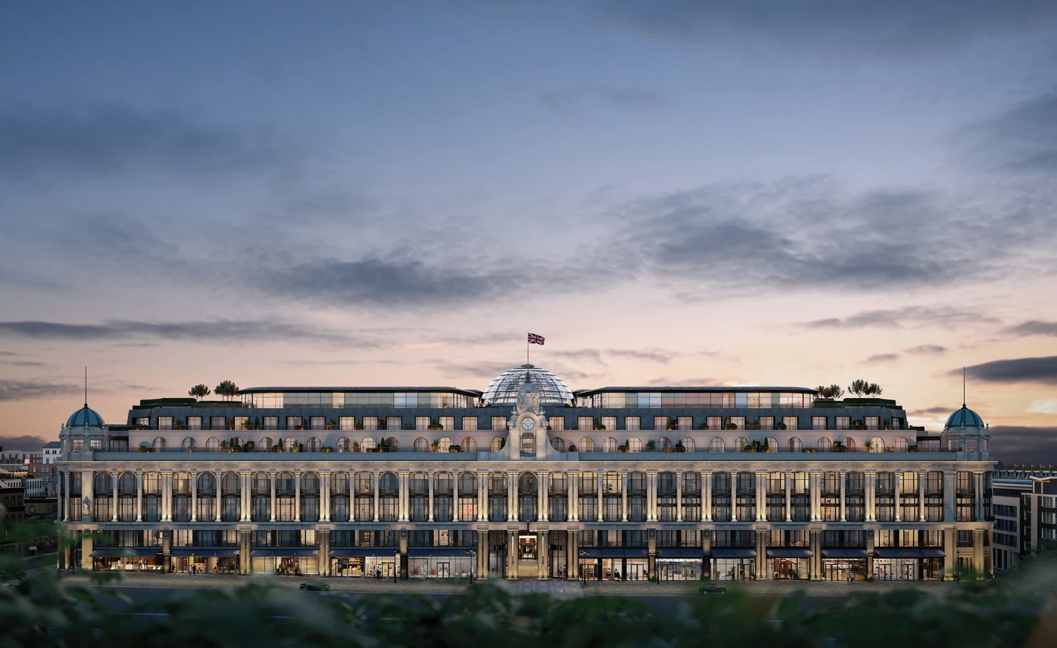 Six Senses hotel exterior in London